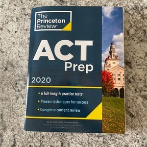 ACT prep book